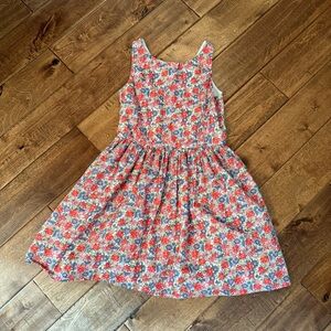 Polo Ralph Lauren Floral Red and Blue Dress